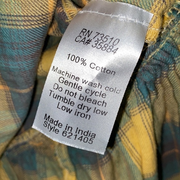 Ivy Jane flannel shirt snap button down soft NEW small oversized long sleeve NWT - Picture 6 of 9